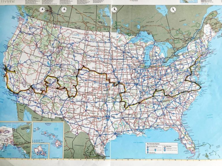 Cross country road trip itinerary jetsetter stops